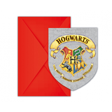 Procos Party Harry Potter uitnodigingen Hogwarts | per 6 stuks