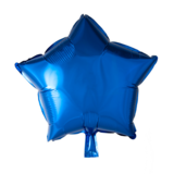 Globos Nordic Helium ballon blauwe ster metallic | 43 cm
