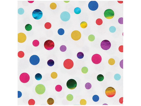 Creative Converting Servietten Regenboog 24x24cm | 16 Stücke Creative Converting Servietten Regenboog 24x24cm | 16 Stücke