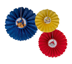 Tib Paw patrol fan decoration set | 3-part