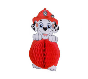 Tib Paw Patrol nid d'abeille Marshall 30x15cm | par pièce Tib Paw Patrol nid d'abeille Marshall 30x15cm | par pièce