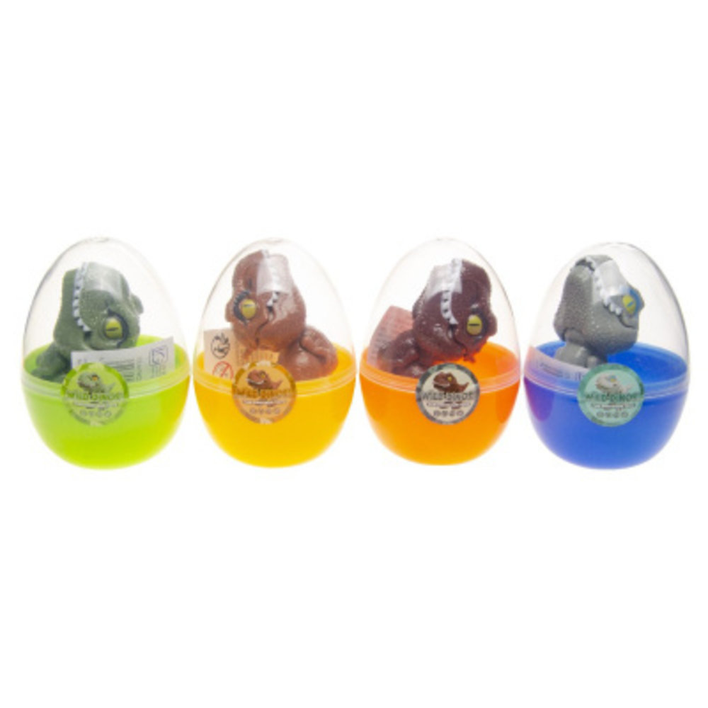 LG Imports Bijtende Dino in Ei 8 cm | per stuk LG Imports Bijtende Dino in Ei 8 cm | per stuk