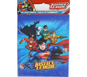 Unique Party Superhelden Justice League uitdeelzakje | 8 stuks Unique Party Superhelden Justice League uitdeelzakje | 8 stuks
