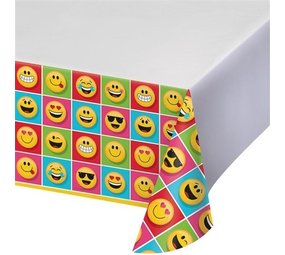 Creative Converting Tafelkleed Emojions | 137x259cm Creative Converting Tafelkleed Emojions | 137x259cm