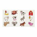 LG Imports Boerderij Dieren Tattoo | per sheet LG Imports Boerderij Dieren Tattoo | per sheet