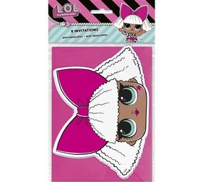 Invitations LOL Surprise | 8 pieces Invitations LOL Surprise | 8 pieces