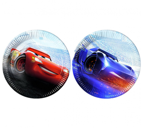 Procos Party Borden Cars The Legend of the Track 23 cm | 8 stuks Procos Party Borden Cars The Legend of the Track 23 cm | 8 stuks