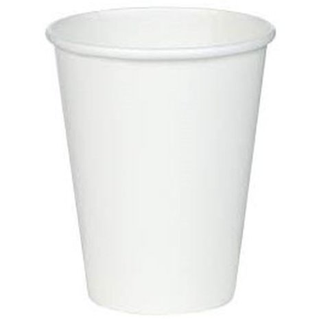 Unique Party Weiße Pappbecher 270ml | 14 Stück