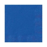 Unique Party Servietten Marineblau 25x25cm | 20 Teile
