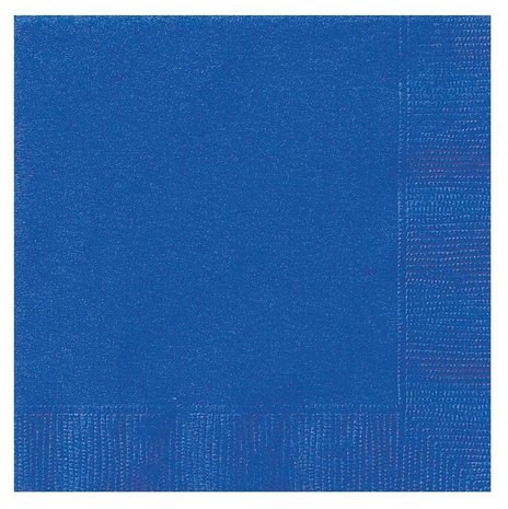 Unique Party Blaue Servietten Königsblau 33x33cm | 20 Teile Unique Party Blaue Servietten Königsblau 33x33cm | 20 Teile