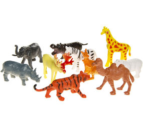 LG Imports Animaux de la jungle 5-7 cm | 12 pièces LG Imports Animaux de la jungle 5-7 cm | 12 pièces