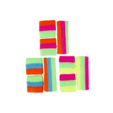 LG Imports Neon Schweißbänder Multi Farben | Satz von 3 Stück LG Imports Neon Schweißbänder Multi Farben | Satz von 3 Stück