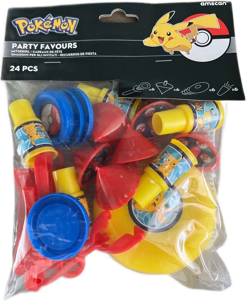 Amscan Pokémon Uitdeelspeeltjes | 24-delig Amscan Pokémon Uitdeelspeeltjes | 24-delig