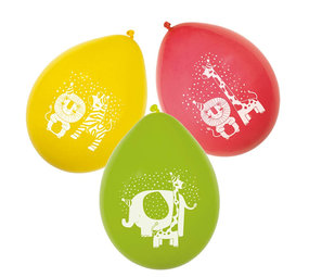 Boland Safari Kids Balloons 25cm | 6 pieces Boland Safari Kids Balloons 25cm | 6 pieces