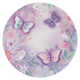 Plates butterflies 23cm | 8 pieces