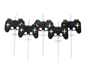Anniversary House Taart Kaarsjes Gamer 5,5 cm | per 5 stuk Anniversary House Taart Kaarsjes Gamer 5,5 cm | per 5 stuk