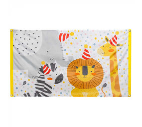 Boland Drapeau Safari Kids 90x150cm | par pièce Boland Drapeau Safari Kids 90x150cm | par pièce