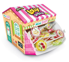 Johny Bee Lollypop Fruit Mini Shop | per Unit Johny Bee Lollypop Fruit Mini Shop | per Unit