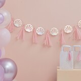 Ginger Ray Mermaid Magic Shells with Tassel Garland 200cm | per piece Ginger Ray Mermaid Magic Shells with Tassel Garland 200cm | per piece