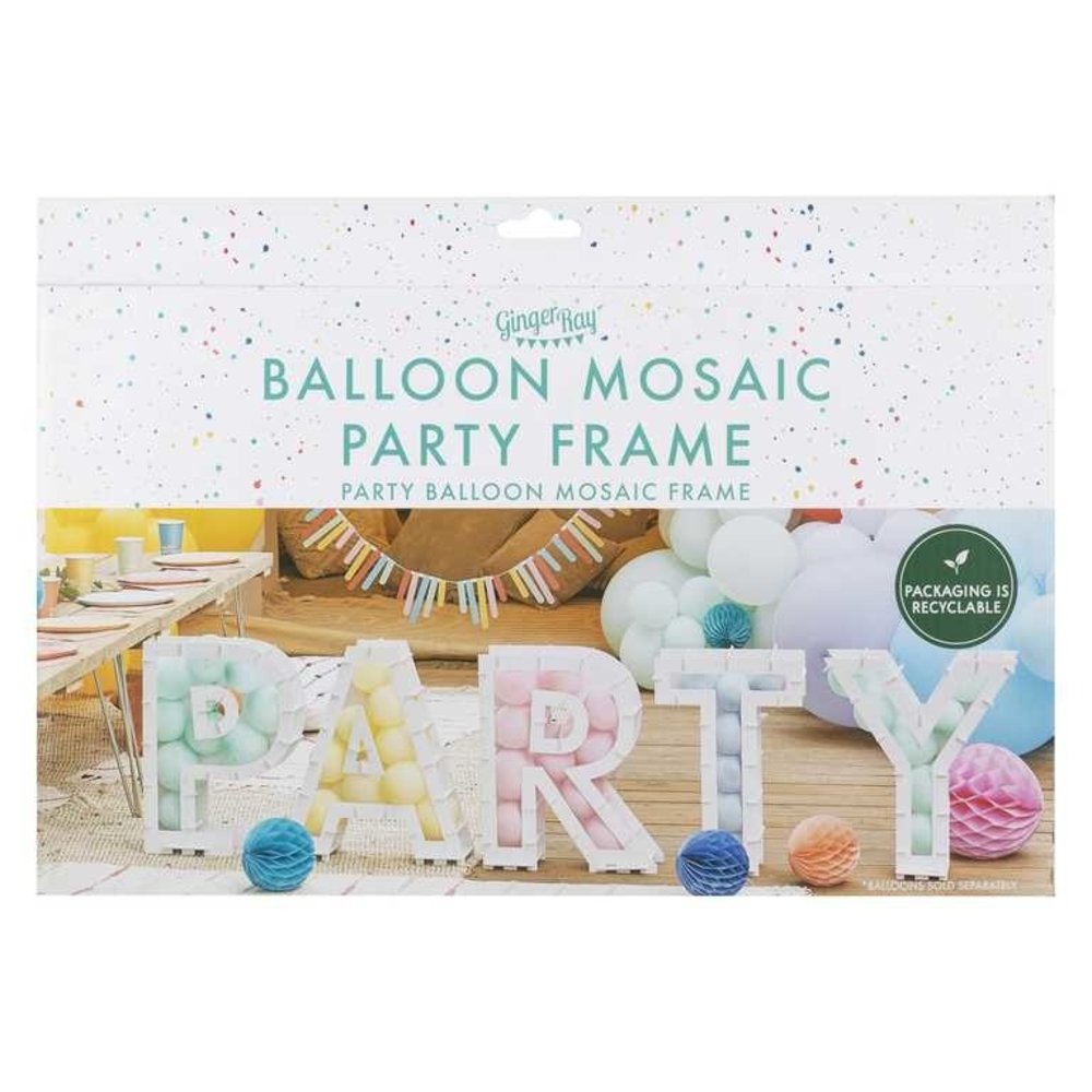 Ginger Ray Luftballon-Mosaik PARTY Ginger Ray Luftballon-Mosaik PARTY