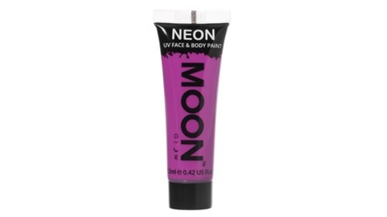 Haza - Witbaard NEON face & body paint intense purple| tube van 12 ml