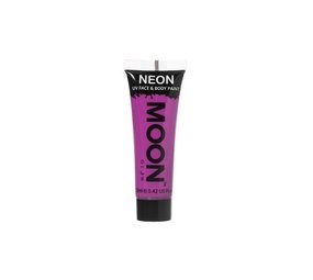 Haza - Witbaard Peinture visage & corps NEON purple intense | Tube de 12 ml Haza - Witbaard Peinture visage & corps NEON purple intense | Tube de 12 ml