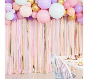 Ginger Ray Toile de fond Ballons pastel et streamers | par kit