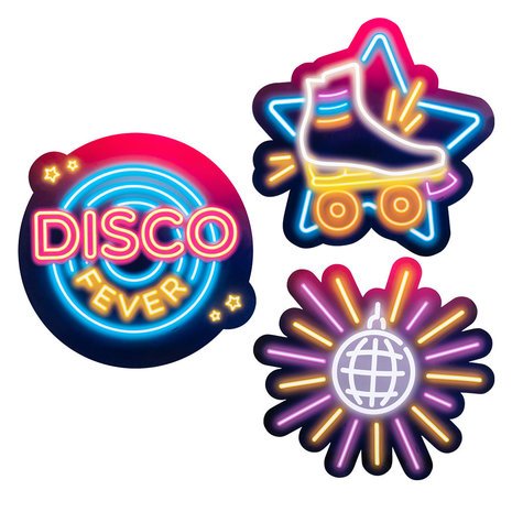 Boland Decoration Disco Fever | Set of 3