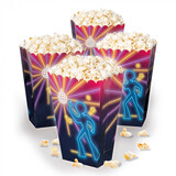 Boland Disco Fever Popcorn trays per 4