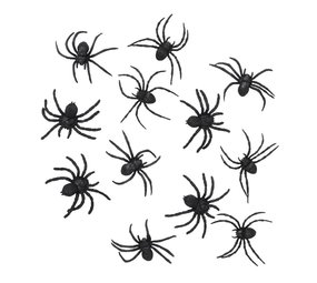 Boland Spinnen GROOT zwart | 12 stuks Boland Spinnen GROOT zwart | 12 stuks