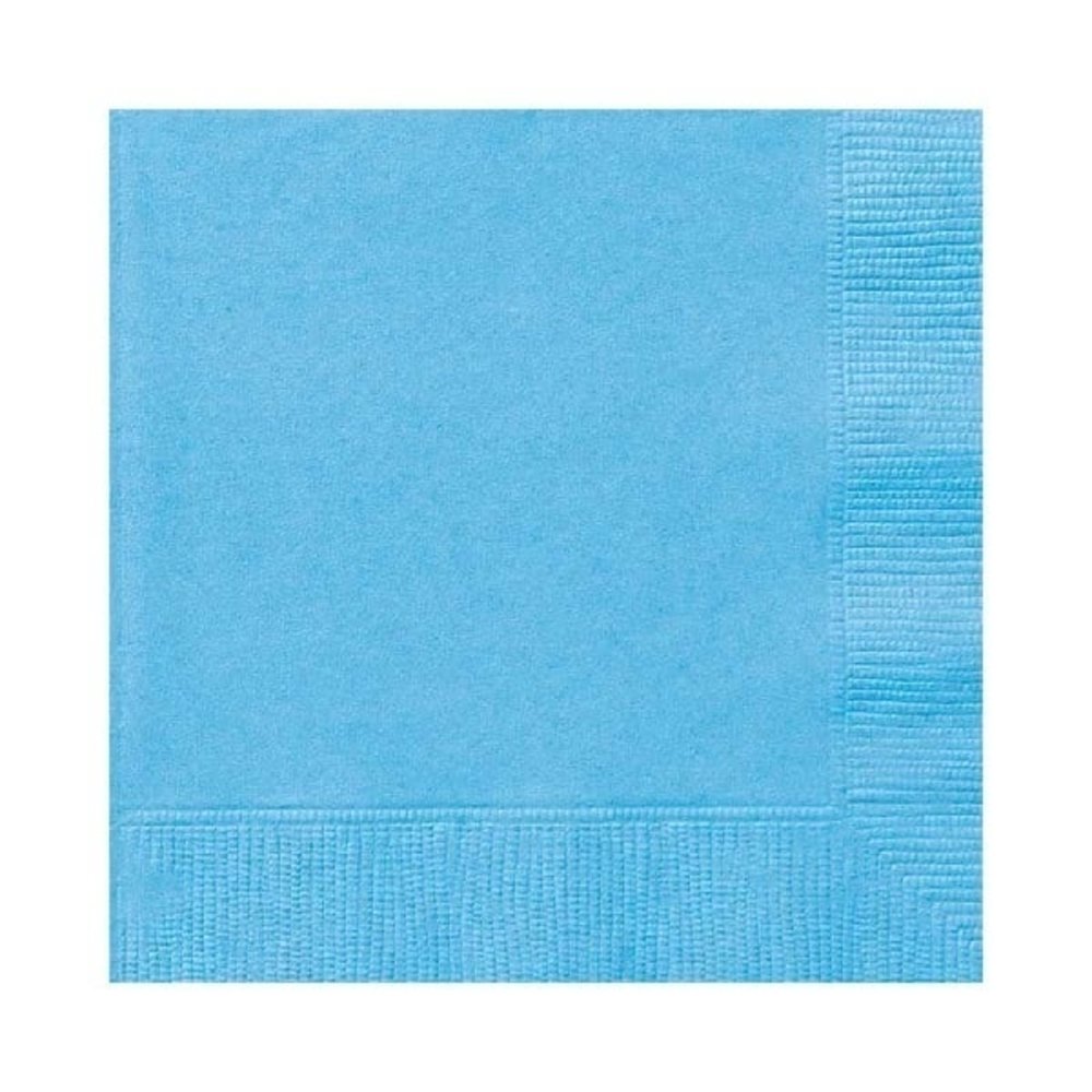 Napkins powder blue 25x25cm | 20 pieces Napkins powder blue 25x25cm | 20 pieces