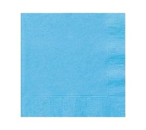 Porte-serviettes bleu 25x25cm | 20 morceaux Porte-serviettes bleu 25x25cm | 20 morceaux
