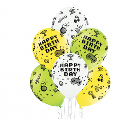 Godan Balloons Gamer 30cm | 6 pieces Godan Balloons Gamer 30cm | 6 pieces