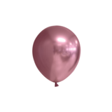 Globos Nordic Ballons roses chrome 13cm | 100 pieces