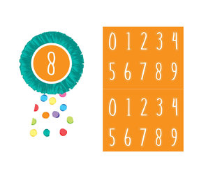 Haza - Witbaard Rosette ages Blue | per Unit Haza - Witbaard Rosette ages Blue | per Unit