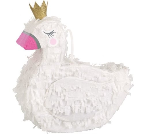 Unique Party Mini-Pinata Schwan | 20x20cm