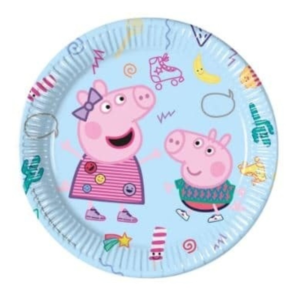 Procos Party Plates Peppa Big 23cm | 8 pieces