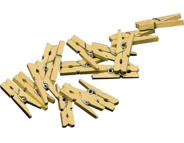 Folat Mini knijpers goud | 20 stuks Folat Mini knijpers goud | 20 stuks