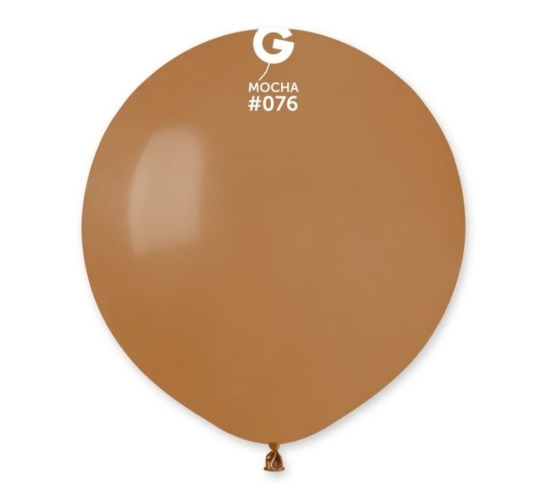 Gemar Ballonnen Mocca 48cm | 10 stuks
