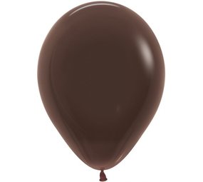 Sempertex Ballonnen Chocola bruin 13cm | 10 stuks
