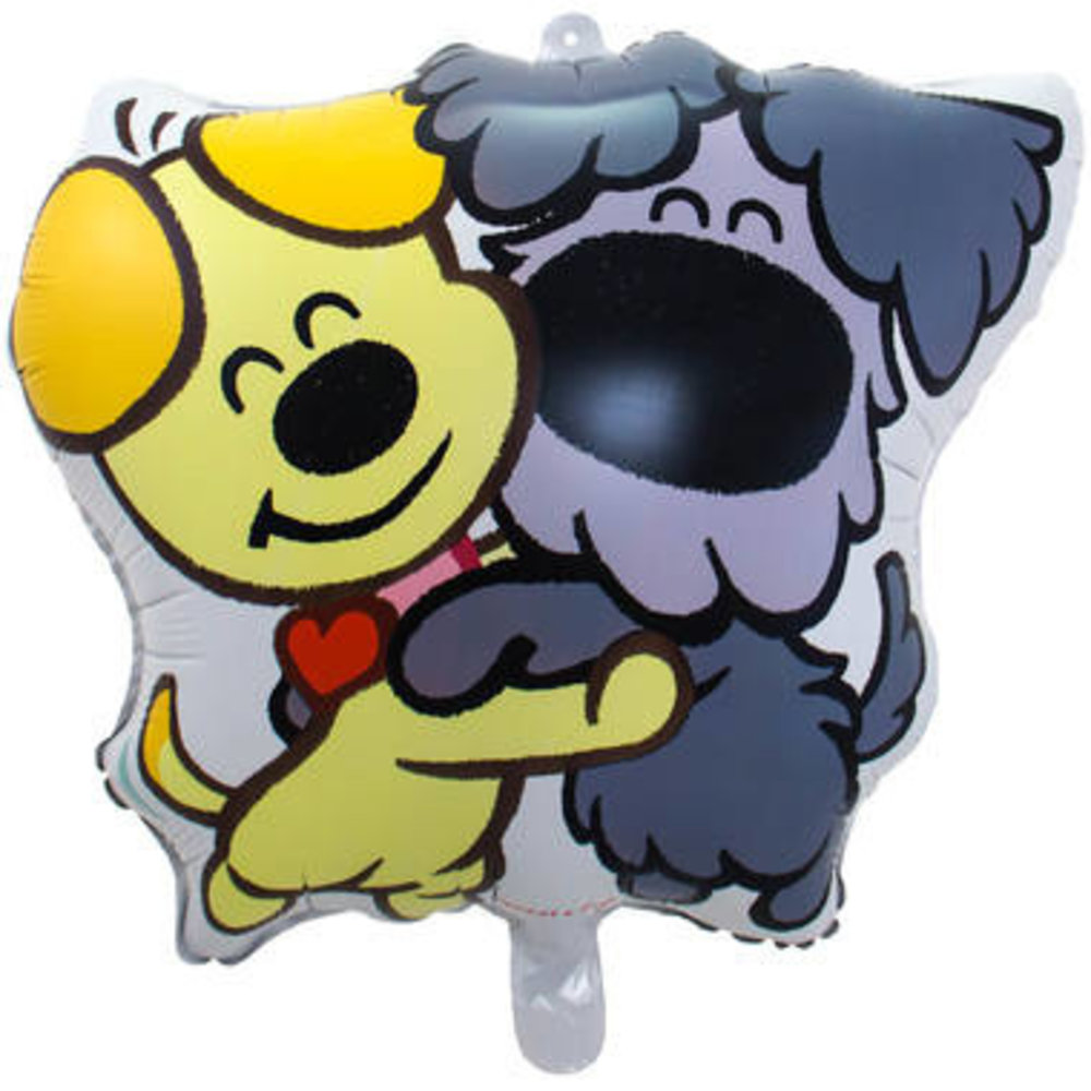 Folat Helium ballon Woezel en Pip 55x57cm | per stuk