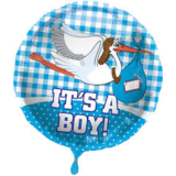 Folat Heliumballon It's a Boy Ooievaar 45cm | per stuk