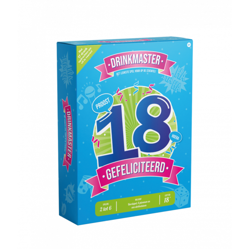 Paper Dreams Drinkmaster Spiel - 18 Jahre | pro Einheit Paper Dreams Drinkmaster Spiel - 18 Jahre | pro Einheit