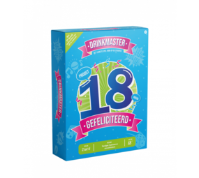 Paper Dreams Drinkmaster spel - 18 jaar | per stuk Paper Dreams Drinkmaster spel - 18 jaar | per stuk