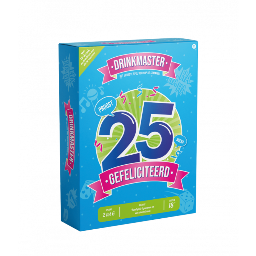 Paper Dreams Drinkmaster game - 25 years | per Unit Paper Dreams Drinkmaster game - 25 years | per Unit