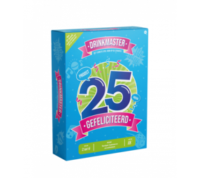 Paper Dreams Drinkmaster Spiel - 25 Jahre | pro Einheit Paper Dreams Drinkmaster Spiel - 25 Jahre | pro Einheit