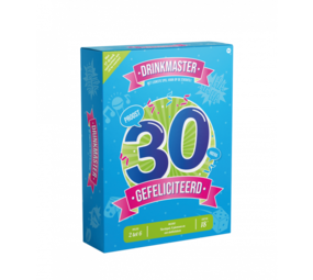 Paper Dreams Jeu Drinkmaster - 30 ans | par unité Paper Dreams Jeu Drinkmaster - 30 ans | par unité