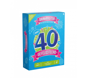 Paper Dreams Drinkmaster Spiel - 40 Jahre | pro Einheit Paper Dreams Drinkmaster Spiel - 40 Jahre | pro Einheit