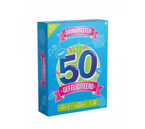 Paper Dreams Jeu Drinkmaster - 50 ans | par unité Paper Dreams Jeu Drinkmaster - 50 ans | par unité