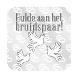 Paper Dreams Deurbord Bruidspaar | 50cm Paper Dreams Deurbord Bruidspaar | 50cm